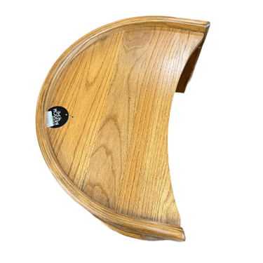 Half Moon Oak Bentwood Side Table