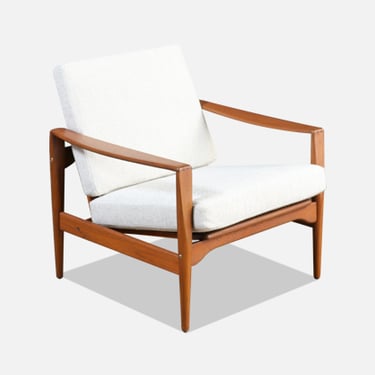 Illum WIkkelso Model-EK Teak Lounge Chair for Niels Eilersen