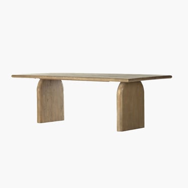 Interior Define Minimalist Solid Mindi Wood Alto Dining Table FFE258-414