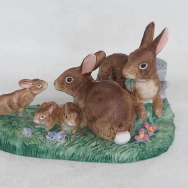 Royal Windsor Eastern Cottontail Rabbit Southern Forest Families Figurine 3514B