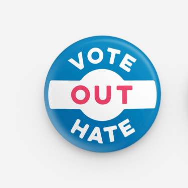 Button - Vote Out Hate