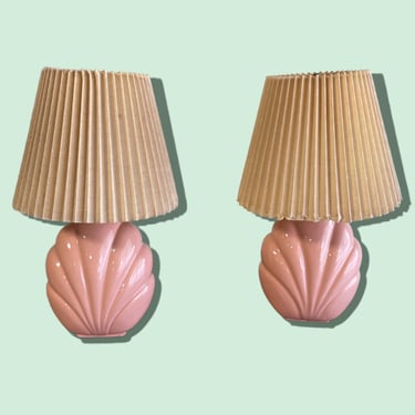 Pink Shell Lamp