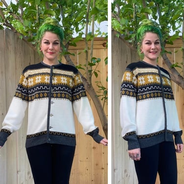 Vintage 1970’s Fair Isle Cardigan 