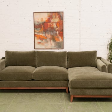 Lisette Sofa in Amici Moss