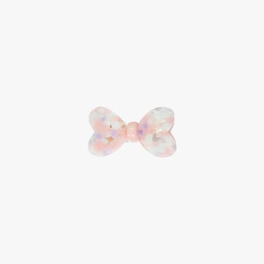 Love Puff Bow Side Clamp- Pastel Mix