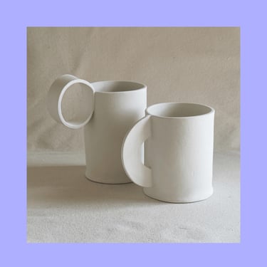 Handbuilding Pottery Ceramic Template Tall Mugs Kit 