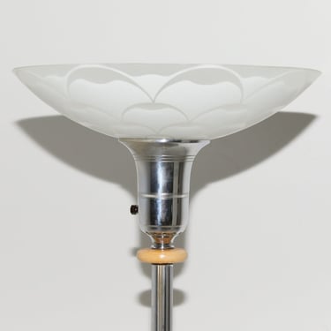 Art Deco Torcheire Lamp, 1940s 