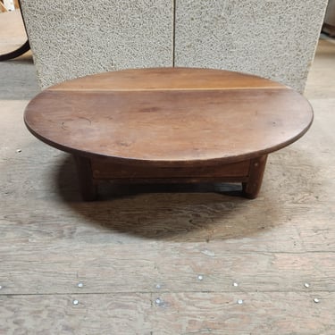 Oval Table Top with Drawer 30 x 24 x 8.5