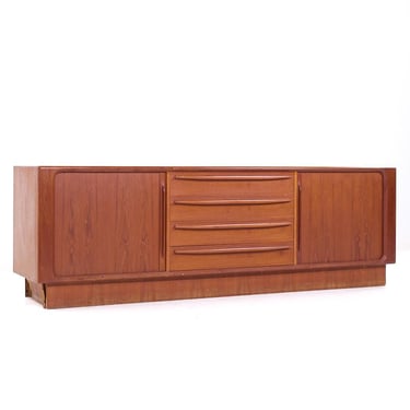 Mid Century Tambour Door Credenza by Barzilay | Urban