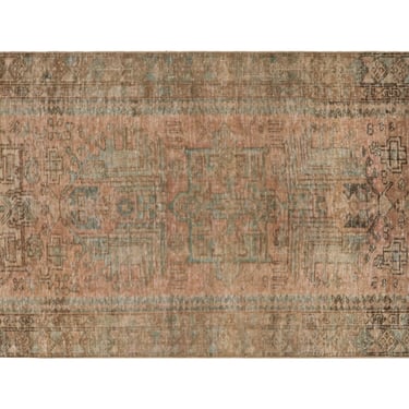 Vintage Heriz Rug - 10'2" x 3'1"