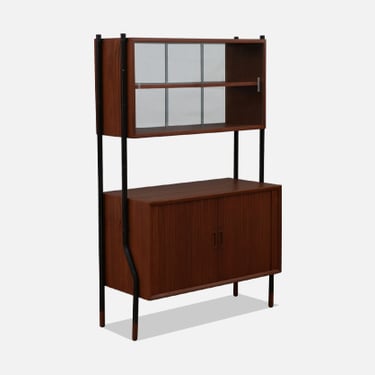 Danish Modern Free-Standing Bookcase by Lyby Mobler