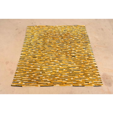 Edward Fields Mid-Century Modern Abstract Square Room Size Rug, 1965