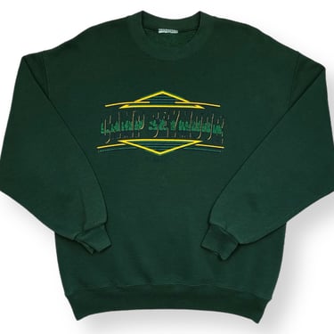 Vintage 90s Camp Seymour YMCA Washington Summer Camp Style Graphic Crewneck Sweatshirt Pullover Size Large 