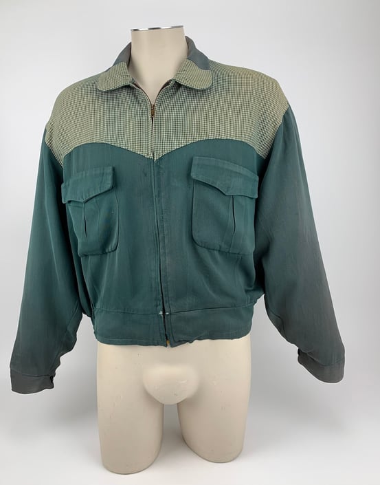 Mens 1950s clearance gab jacket