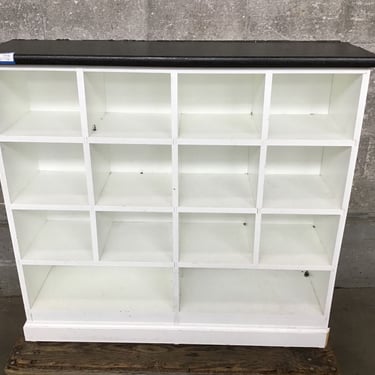 Cubby Cabinet w/ Stone Top (Seattle)