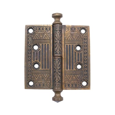 Antique Bronze 4 x 4 Aesthetic Butt Door Hinge