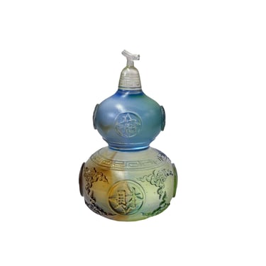 Crystal Glass Liuli Pate-de-verre Multicolor Fengshui Gourd Display Figure ws2212E 