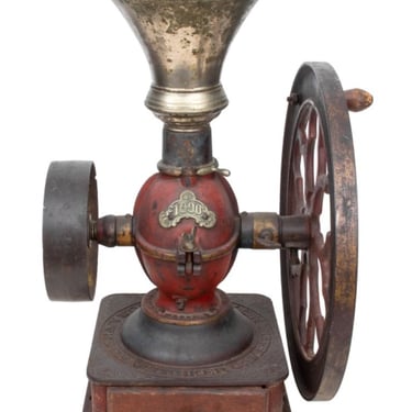 Antique Charles Parker Co. No. 1000 Coffee Mill