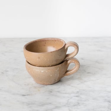 Pair of Stoneware Teacups