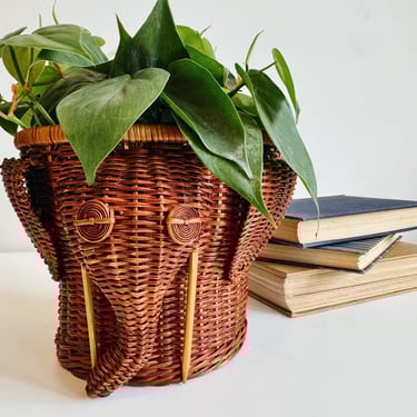 Elephant Planter Basket