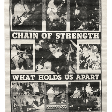 Vintage Chain of Strength "What Holds Us Apart" Fan Made Poster