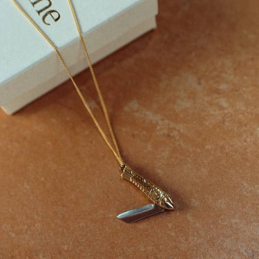 La Sardine Pocket Knife Necklace