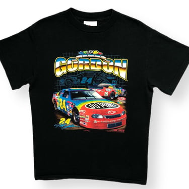 Vintage 1998 Nutmeg Chase Authentic Jeff Gordon NASCAR Racing Car Graphic T-Shirt Size Medium/Large 