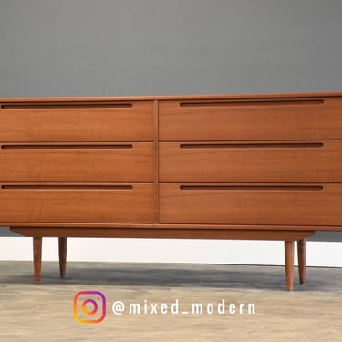 Nils Jonsson Danish Modern Teak Dresser 