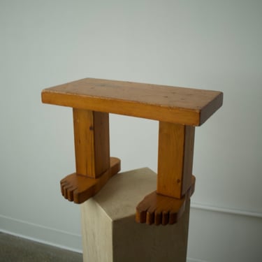 Whimsical Footstool / Side Table 