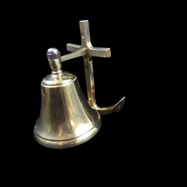 Brass Bell: Wall Mounted