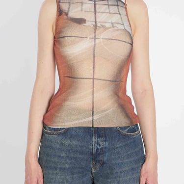 Jean Paul Gaultier Women Fire Tank Top