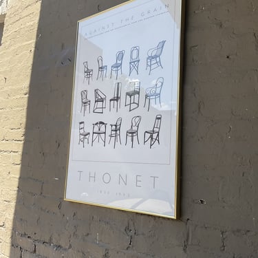 Thonet Chair Poster