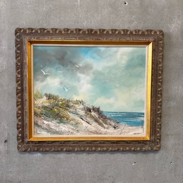 Vintage Albert Gert Seaside Painting