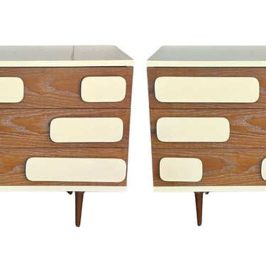 Pair of Dressers in the Style of Gio Ponti modeled after Parco Dei Principi