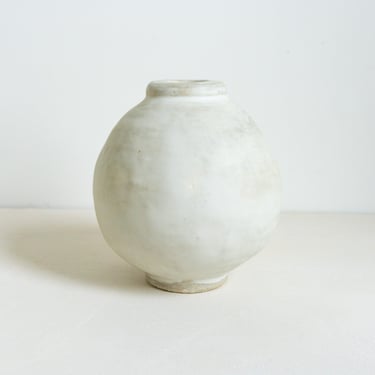 Orb Vase in White