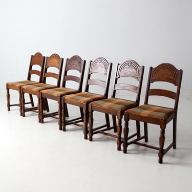 1940s Kuehne Mfg Co dining chairs set of 6 