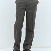 【日本入手困難】ミュウミュウ Superfine wool pants ボトムス WOOL PANTS MiuMiu(ミュウミュウ) - 海外通販のBUYMA