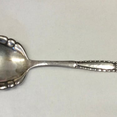 Danish silver serving spoon J.K. Jensen 