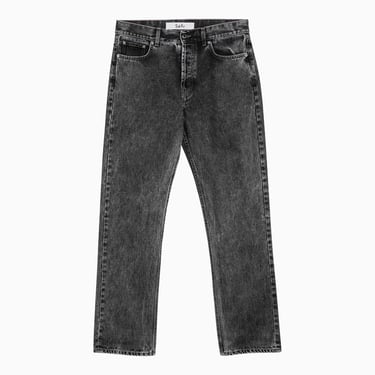 Sefr Regular Washed Black Denim Jeans Men