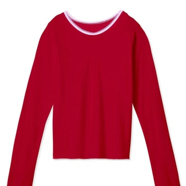 Pretties Long Sleeve OG Baby Tee - Red