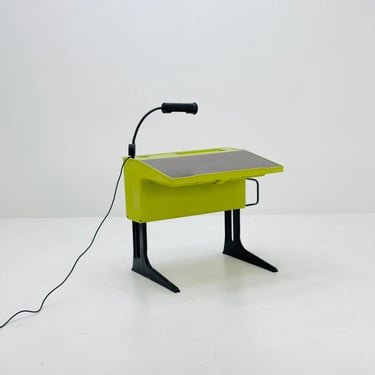 Space Age Desk in Green by Luigi Colani for Flötotto Germany 1970s 