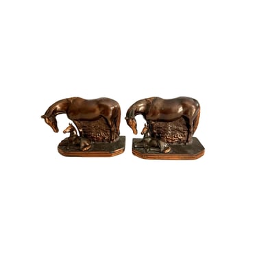 Vintage Horse Bookends by Dodge 