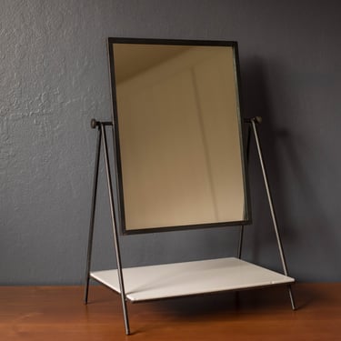 Vintage Paul McCobb Swivel Table Mirror Vanity for Bryce Originals 