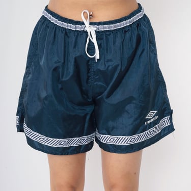 Vintage 1960s Blue Gym Shorts, Overton Phys Ed, Size XS/S, top Memphis High School