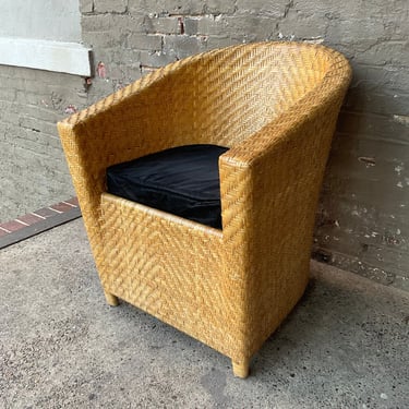 Wicker Tub Chair