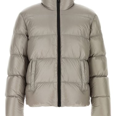 Moose Knuckles Man Grey Nylon Kings Down Jacket