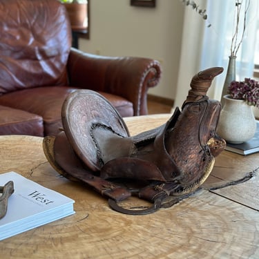 Vintage Horse Saddle Tree, 1920's E. G. Noble of Heppner Oregon 