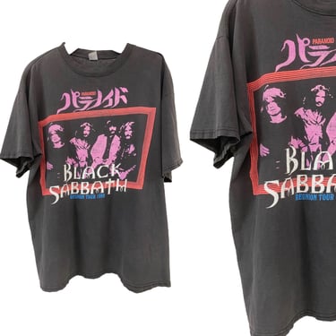 Vtg Vintage 1990s 90s 1999 Metal Black Sabbath Reunion Tour Show Shirt Band Tee 