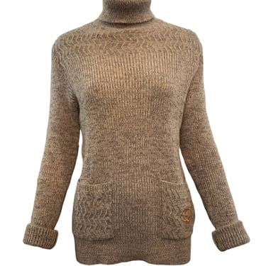 Gucci 1970s Alpaca/Cashmere Turtleneck Sweater
