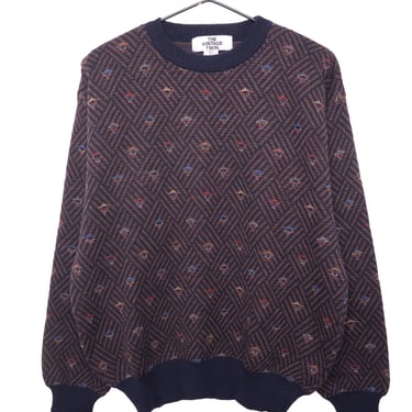 Geometric Wool Sweater